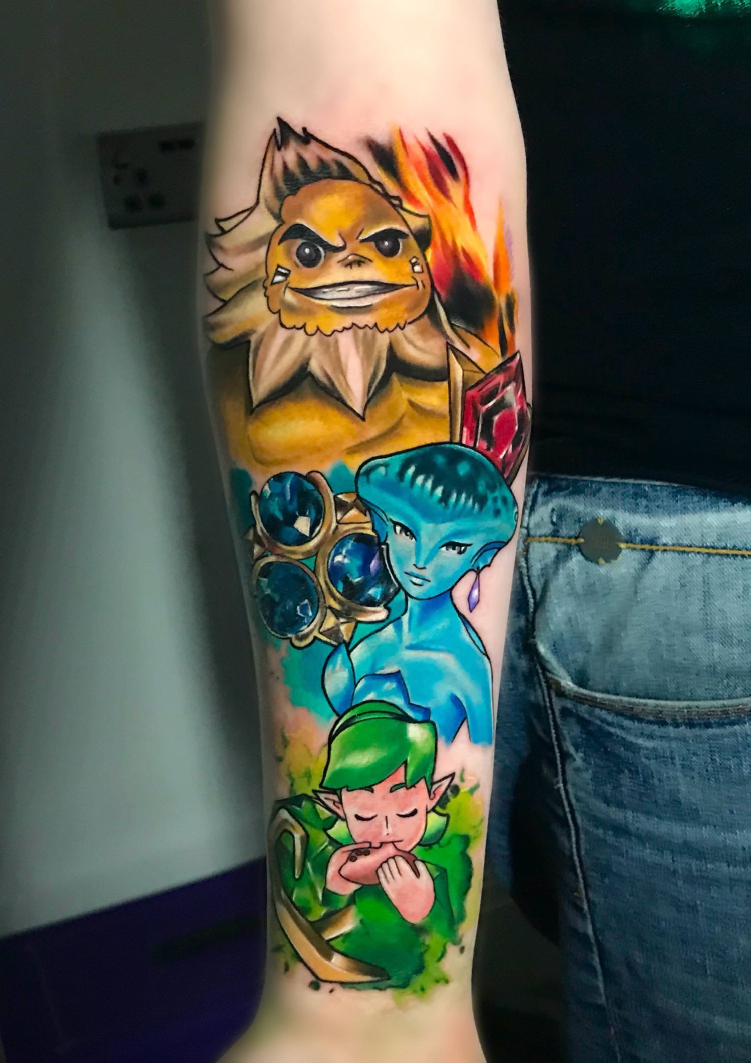 Tatuagem do game Zelda